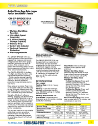 Thumbnail of document Data Sheet - OM-CP Compact USB Bridge
